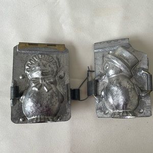 Set of 2 vintage, chocolate candy molds